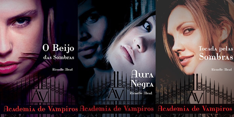 Capas de Academia de Vampiros. (Foto: Reprodução/Editora HarperCollins)